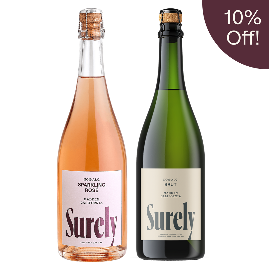 Non-alcoholic Rosé and Brut 2 Pack